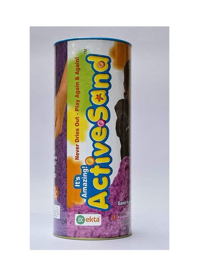 EKTA Active Sand Canister Playset for Kids 3+ Years/Sand Crafting Kit, Multicolor,Sand - Image 4